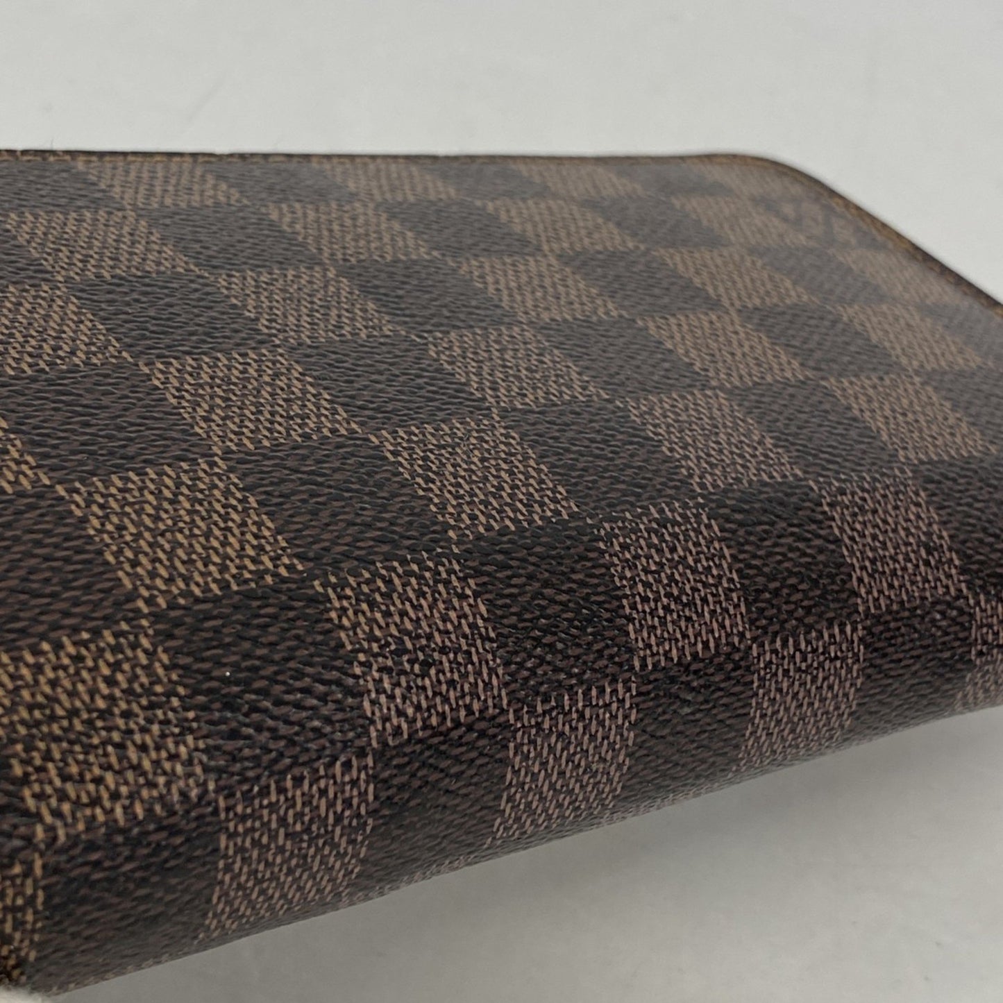 Louis Vuitton Damier Zippy Wallet N60015 Ebene Long