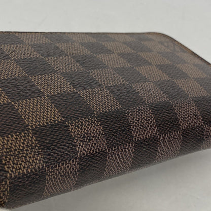 Louis Vuitton Damier Zippy Wallet N60015 Ebene Long