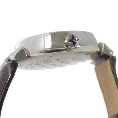 Louis Vuitton Tambour Disc Amaranth Diamond Gm Q111C