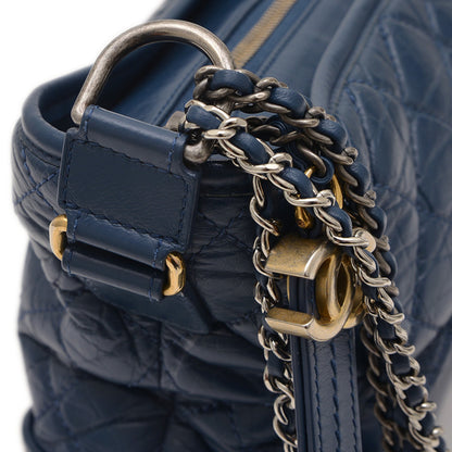 Chanel Gabriel De Hobo Shoulder Bag Leather Blue A93824 Bp