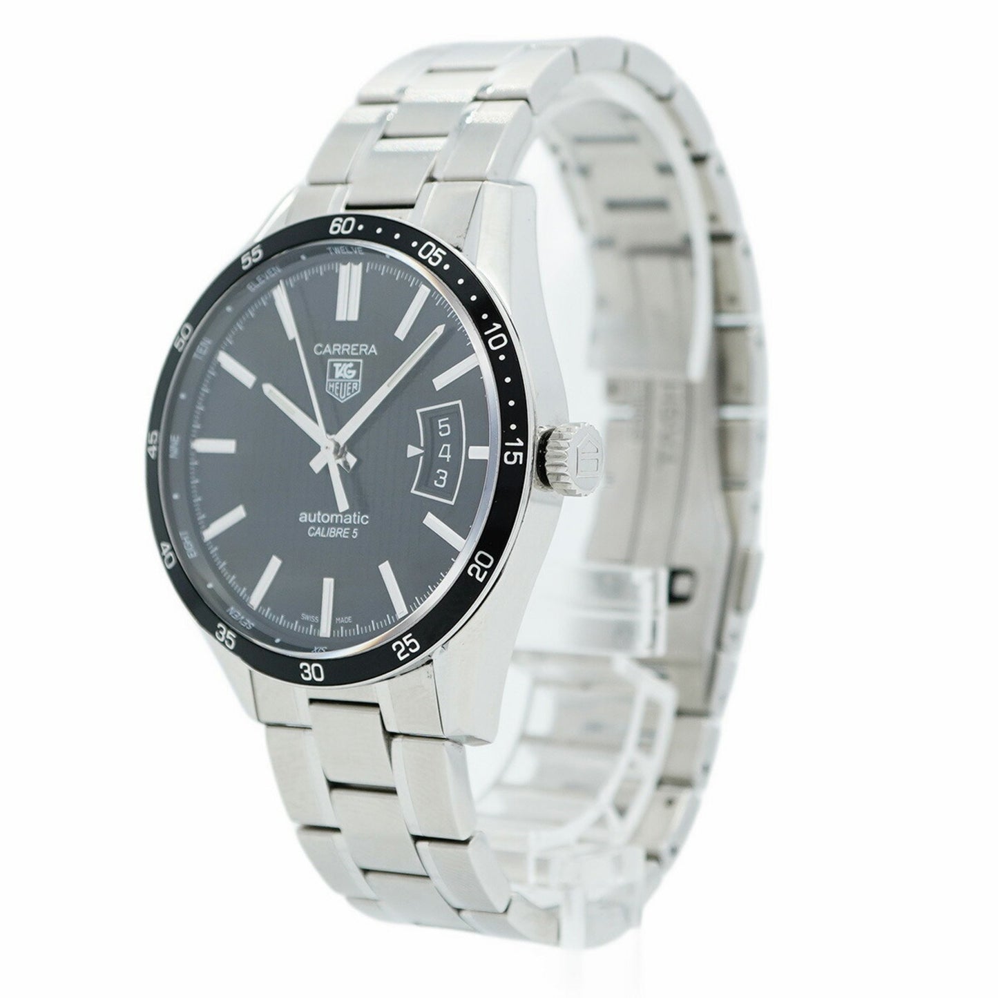 Tag Heuer Carrera Wv211M Black Dial