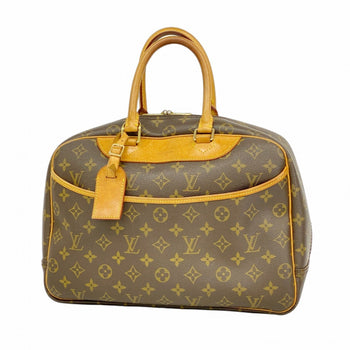 Louis Vuitton Monogram Deauville Handbag M47270 Brown