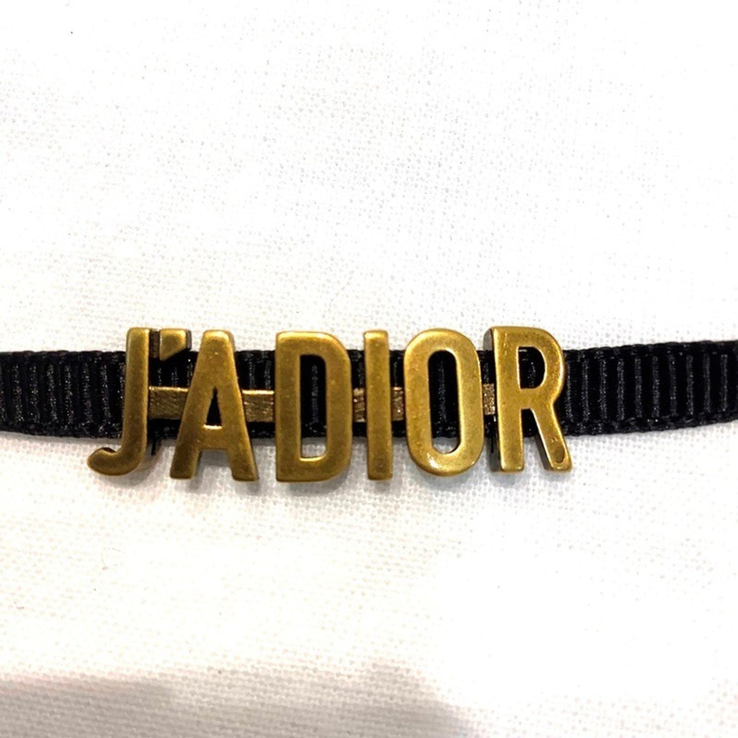 Christian Dior Dior J'Adior Bronze Gold Necklace Choker J'Adore Kb-9944