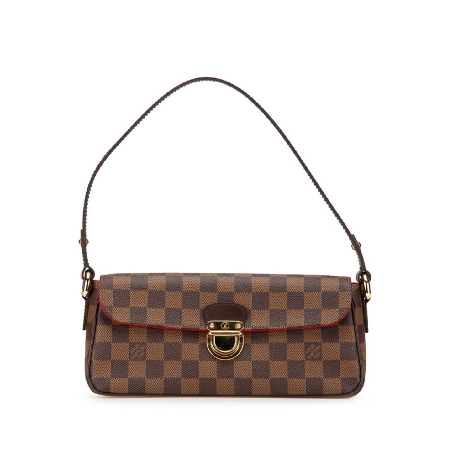 Louis Vuitton Damier Ravello Pm Handbag/Shoulder Bag N60007 Brown Leather
