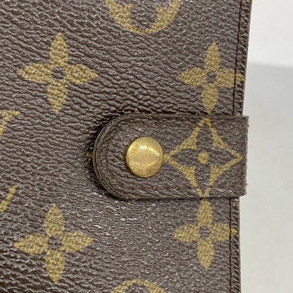 Louis Vuitton Monogram Compact Zip Wallet M61667 Brown