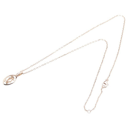 Cartier Double C Chain Pendant Necklace In 18K Pink Gold