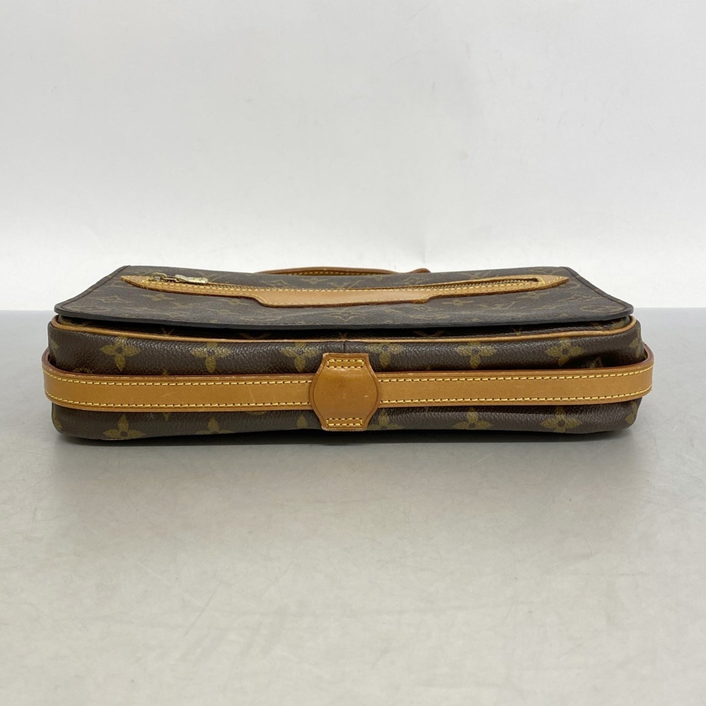 Louis Vuitton Monogram Saint-Germain 28 Shoulder Bag M51207 Brown