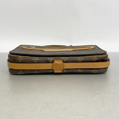 Louis Vuitton Monogram Saint-Germain 28 Shoulder Bag M51207 Brown