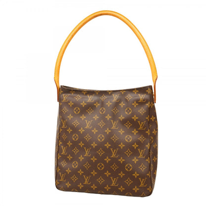 Louis Vuitton Monogram Looping Gm Shoulder Bag M51145 Brown