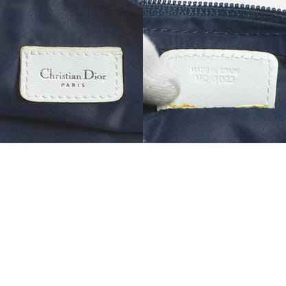Christian Dior Trotter Nylon Waist Bag In Navy And White