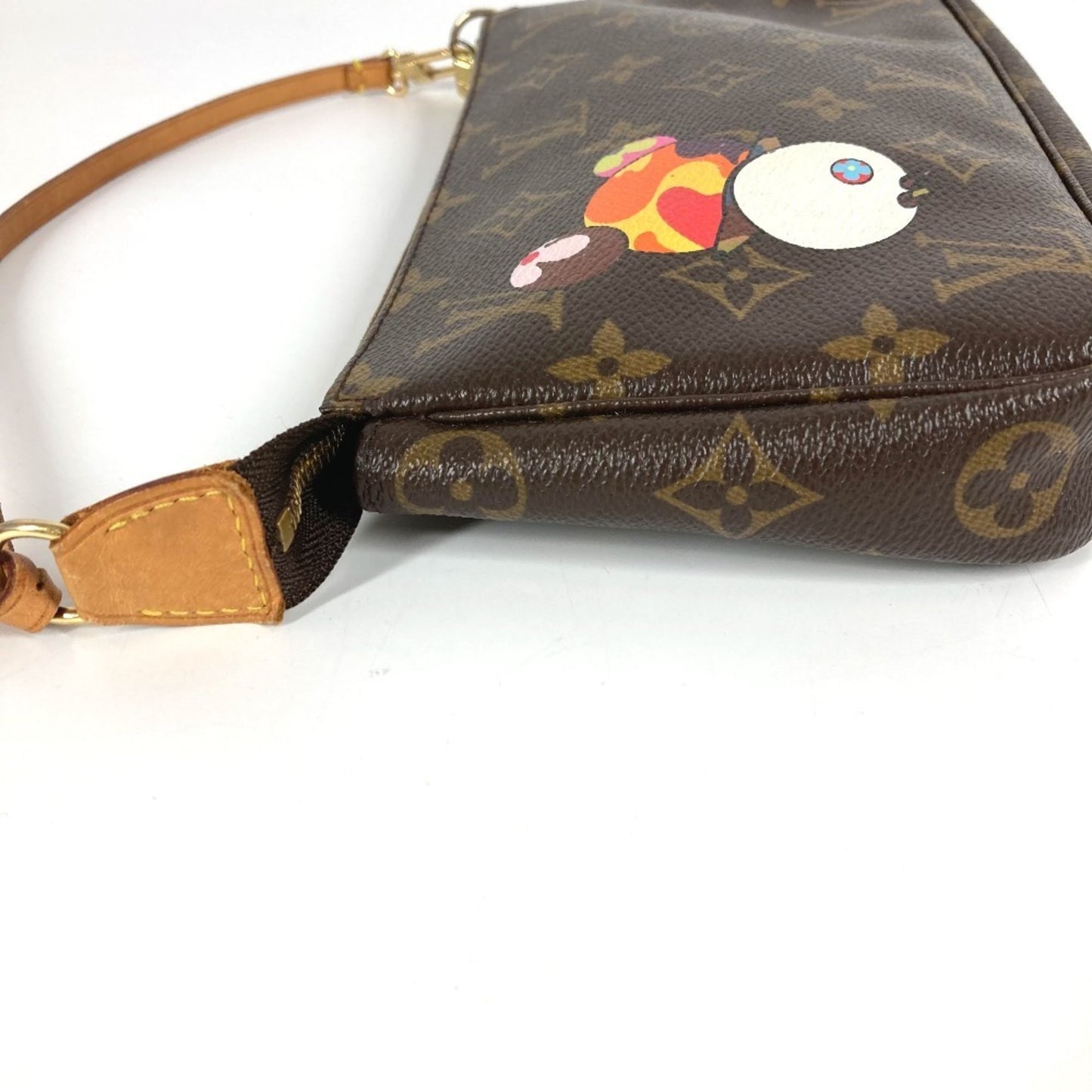 Louis Vuitton M51981 Monogram Panda Pochette Accessoires By Takashi Murakami. Accessory Pouch
