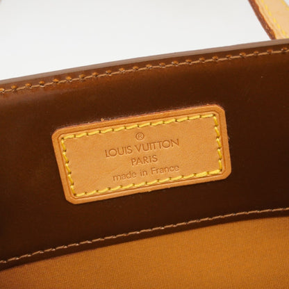 Louis Vuitton Vernis Reed Mm Tote Bag M91143 Bronze