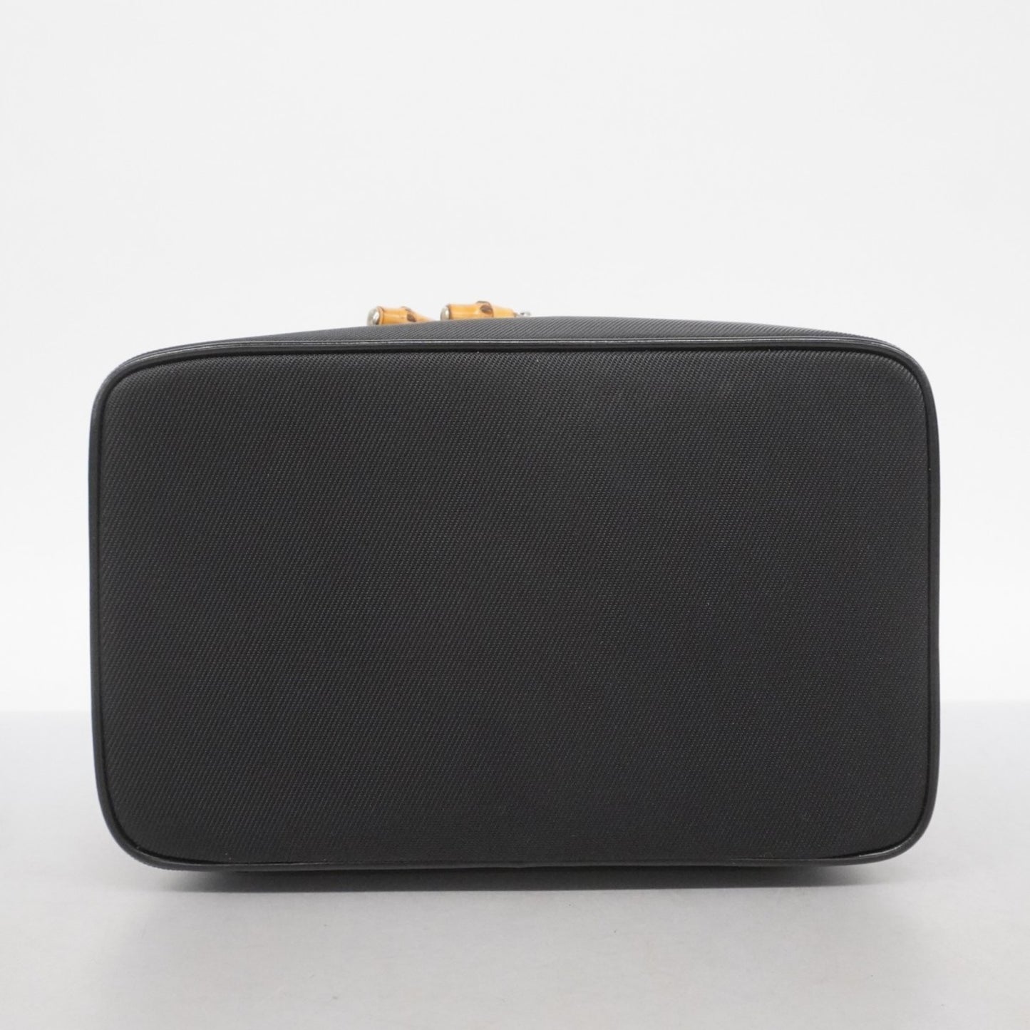 Gucci Bamboo Vanity Bag 032 1956 0150 Nylon Black