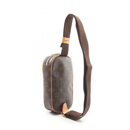 Louis Vuitton Louis Vuitton Pochette Ganju Waist Bag Body Coated Canvas Leather Monogram