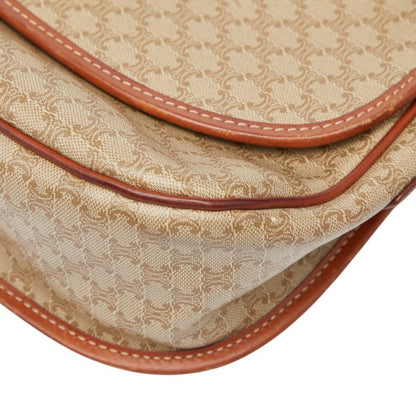 Celine Macadam Star Ball Shoulder Bag In Beige