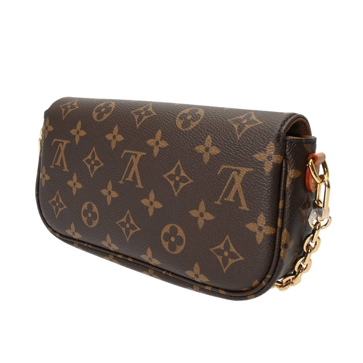 Louis Vuitton Monogram Wallet On Chain Ivy Brown M82509
