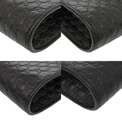 Gucci Emily Micro Guccissima 449636 Leather Black Chain Shoulder Bag 0512 Gucci