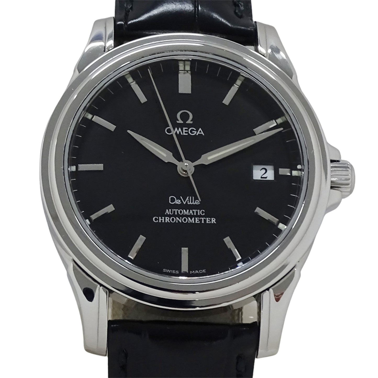 Omega De Ville 4831.50.31 Men'S Co-Axial Chronometer Date Automatic Watch With Stainless Steel And