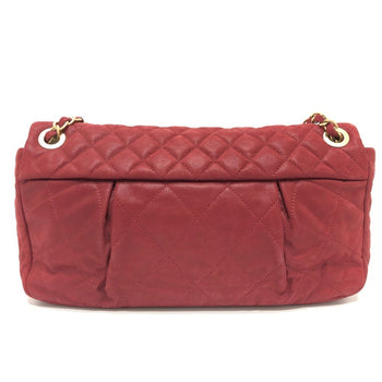 Chanel Chanel Matelasse 30 Coco Mark W Chain Shoulder Bag Coated Leather