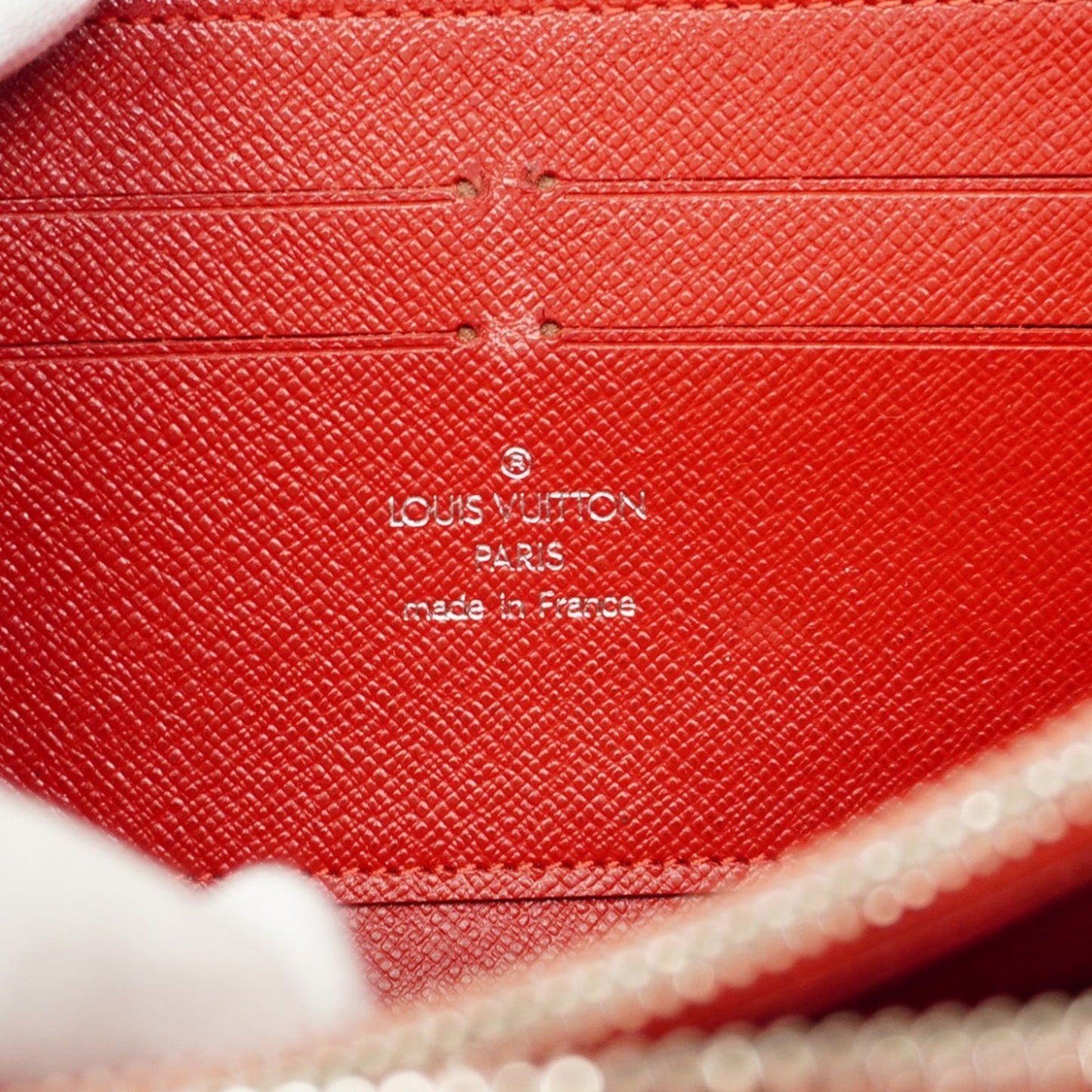 Louis Vuitton Epi Zippy Wallet M60304 Carmine