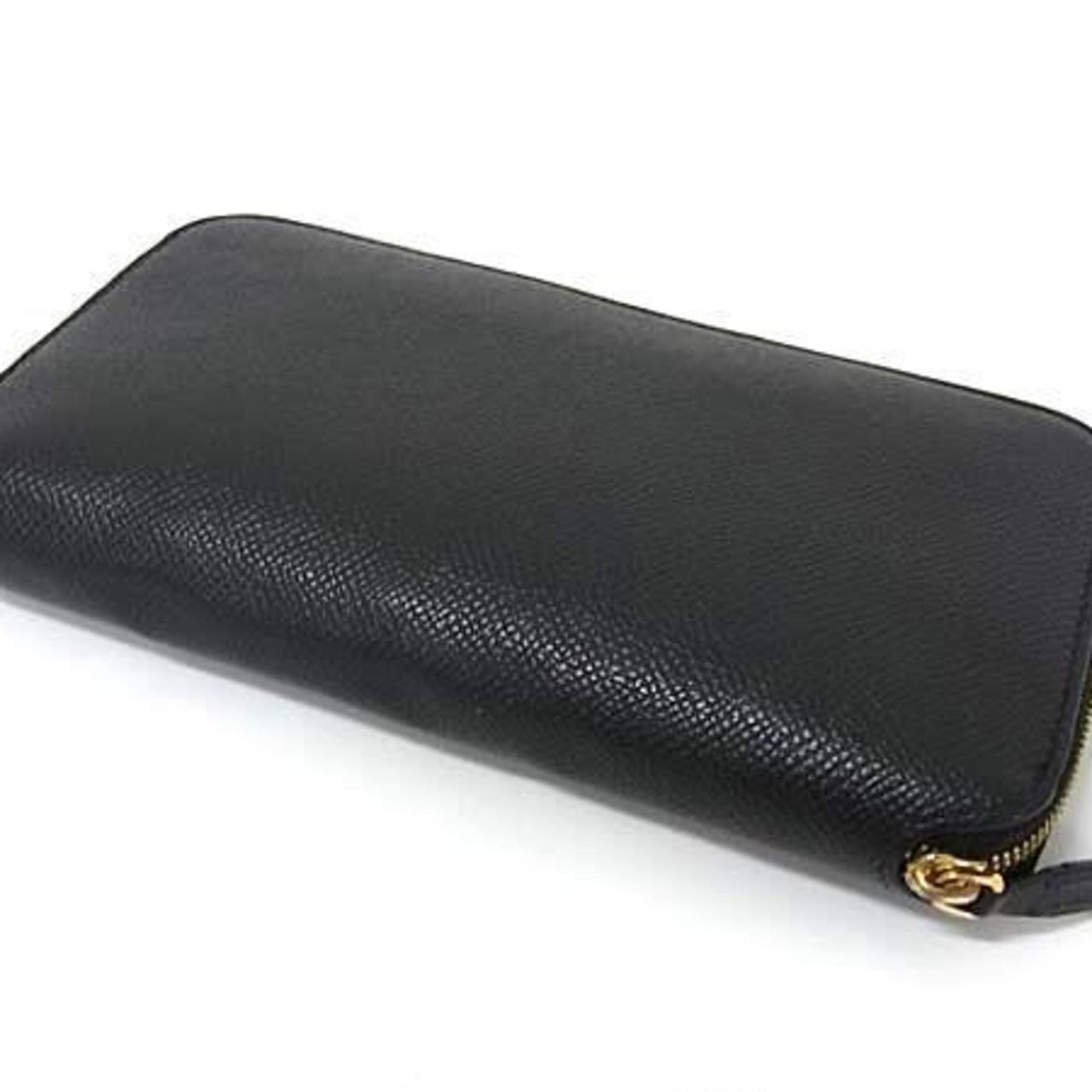 Balenciaga Bb 601390 Black Leather Round Long Wallet