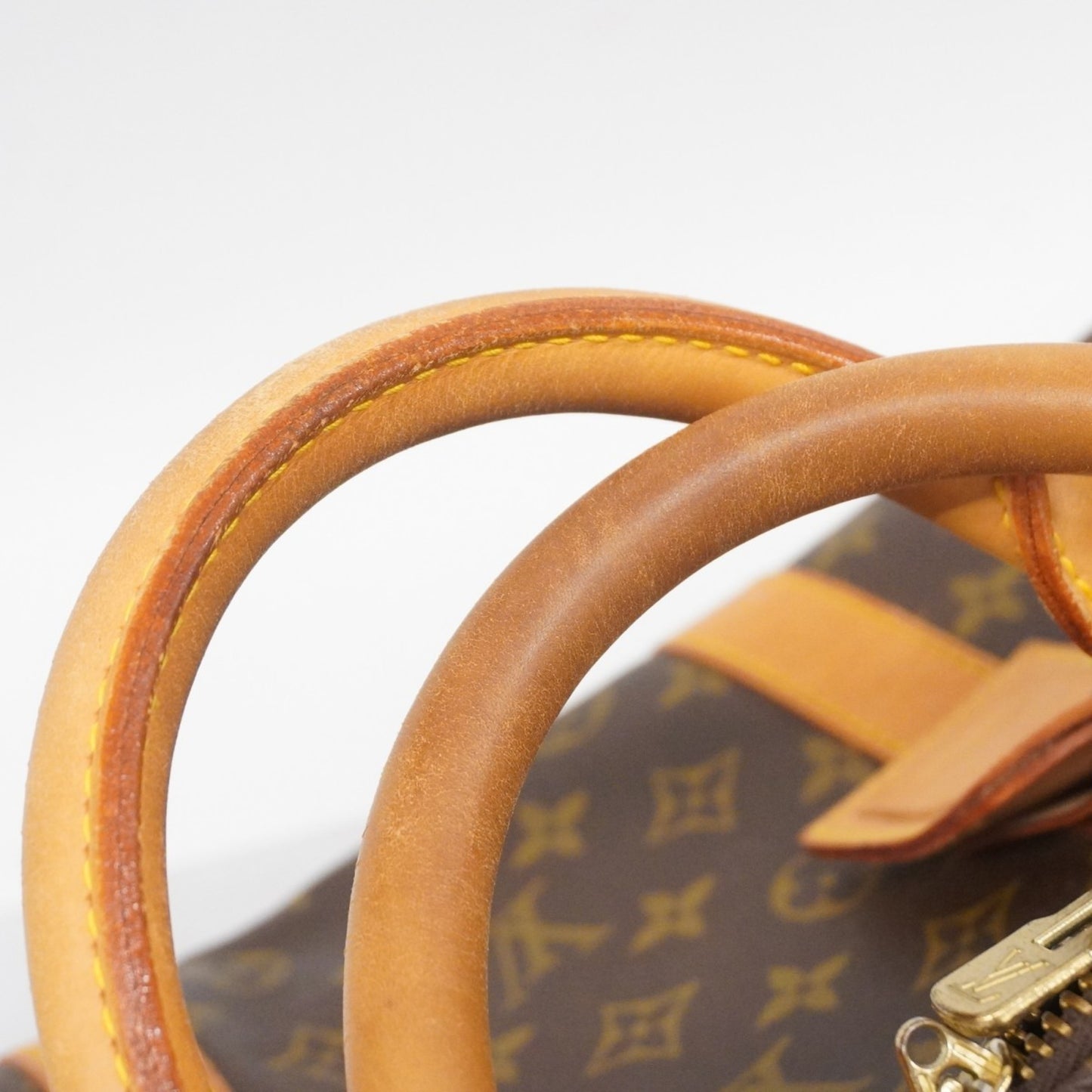 Louis Vuitton Monogram Keepall Bandouliere 60 Boston Bag M41412 Brown