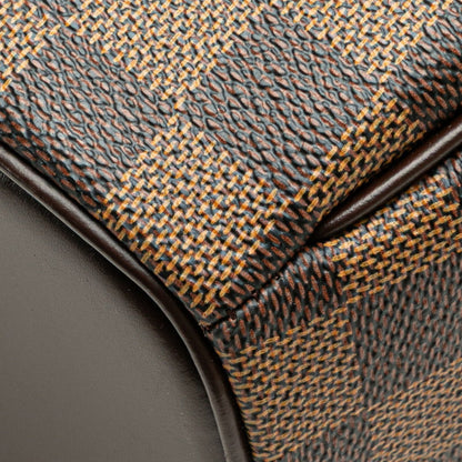 Louis Vuitton Damier Saria So Handbag N51284 Brown Pvc Leather