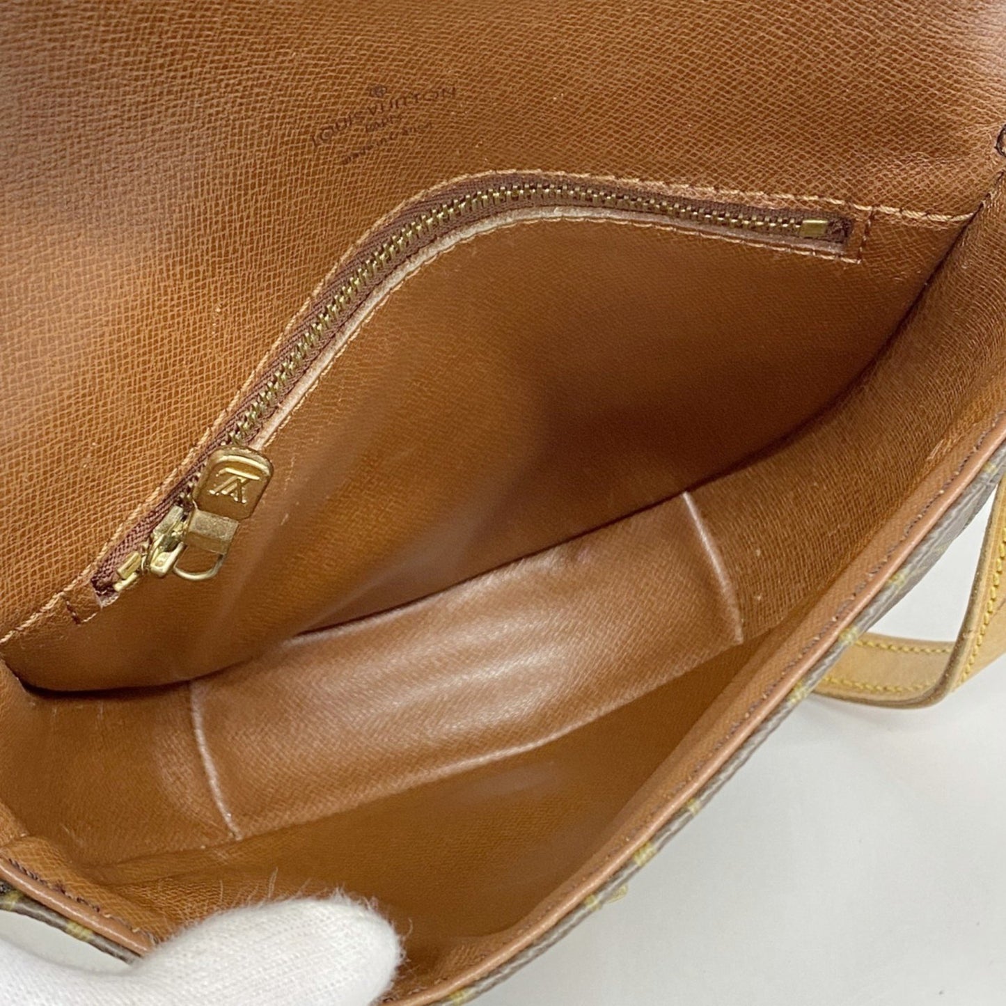 Louis Vuitton Monogram Chantilly Pm Shoulder Bag M40646 Brown