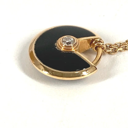 Cartier Amulette De Cartier 1P Diamond Xs Chain Necklace
