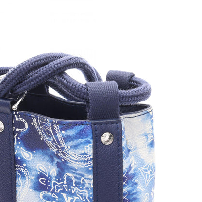 Louis Vuitton Randonne Pm Shoulder Bag In Leather And Coated Canvas With Monogram Bandana