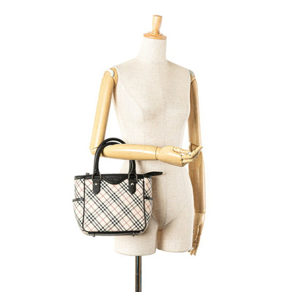 Burberry Nova Check Handbag In Beige