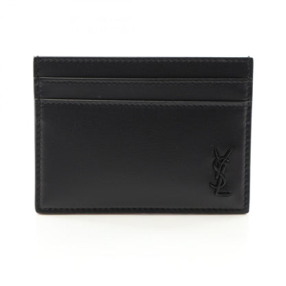 Saint Laurent Tiny Cassandra Business Card Holder/Card Case Leather