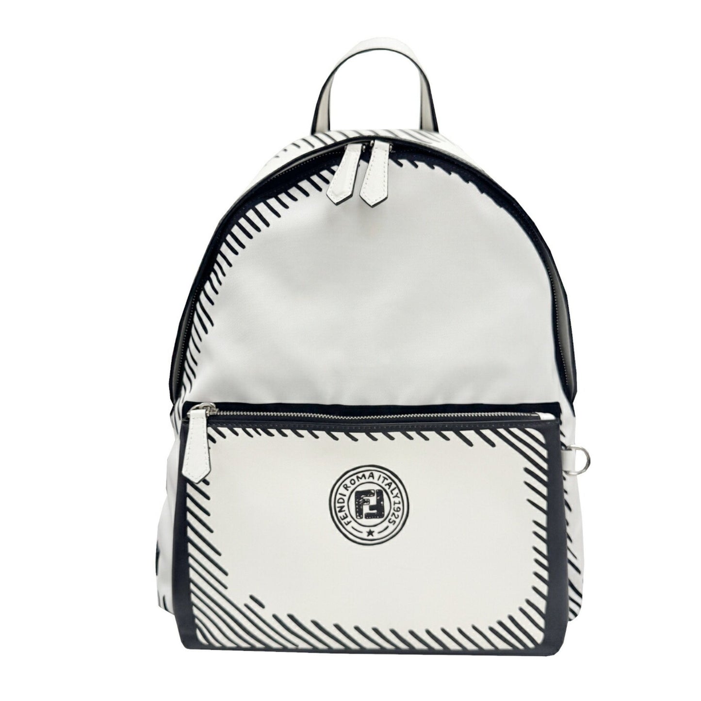 Fendi 7Vz042 Joshua Vides California Sky Backpack Leather