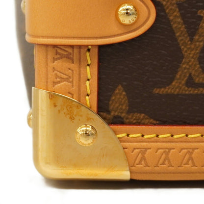 Louis Vuitton Monogram Side Trunk Mm M46358 Brown 2-Way Bag