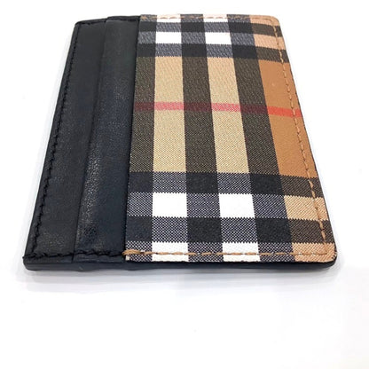 Burberry Nova Check Leather Card Case Ja-24441