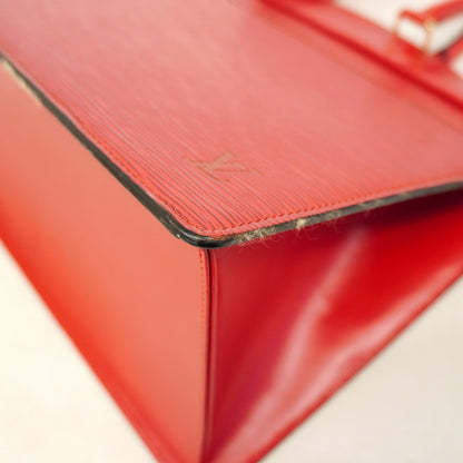Louis Vuitton Epi Riviera Handbag M4818E Castilian Red