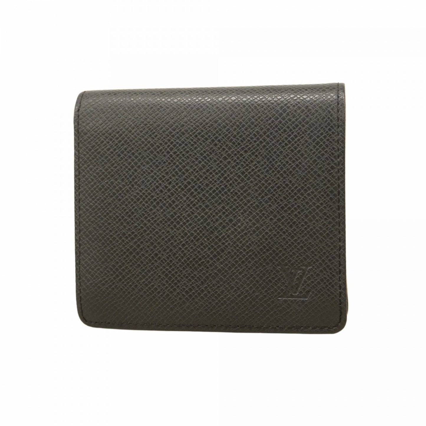 Louis Vuitton Taiga Wallet Porte Bier 3 Carte Credit M30452 Ardoise