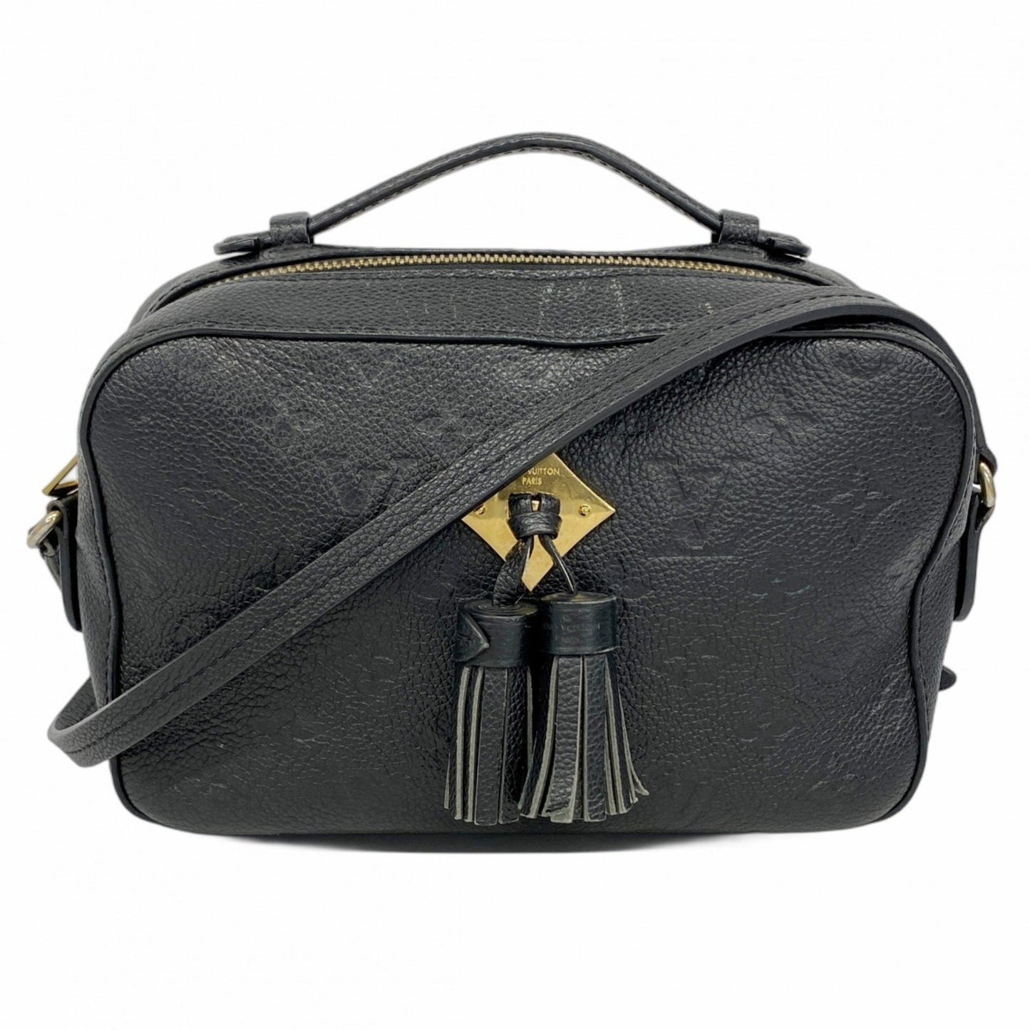 Louis Vuitton Monogram Empreinte Saintonge Handbag M44593 Noir 2-Way Bag