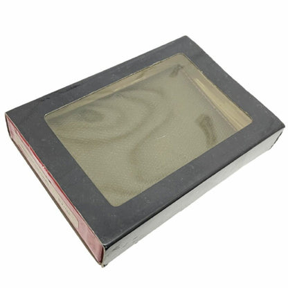 Celine Card Case Business Holder Leather Black Celine Bi-Fold Ic Id Pass Kk-11396