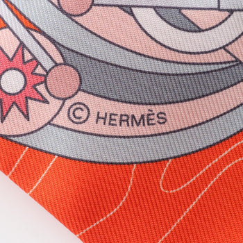 Hermes Herms Odyssey Twilly Silk Scarf
