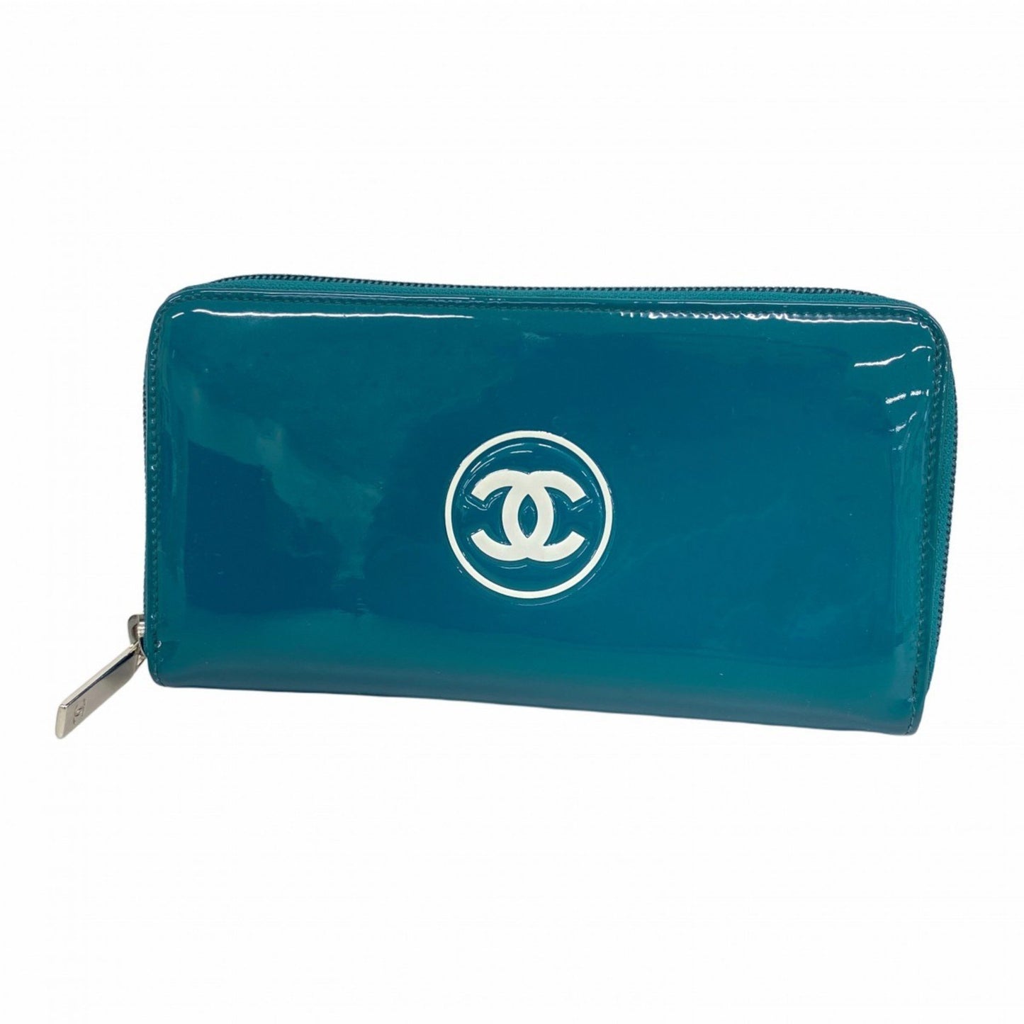 Chanel Patent Leather Long Wallet