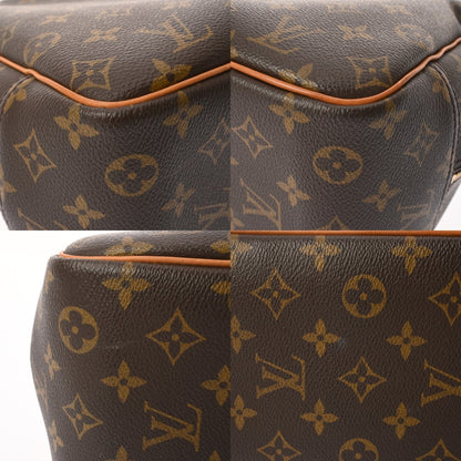 Louis Vuitton Monogram Deauville Brown M47270 Women'S Canvas Handbag