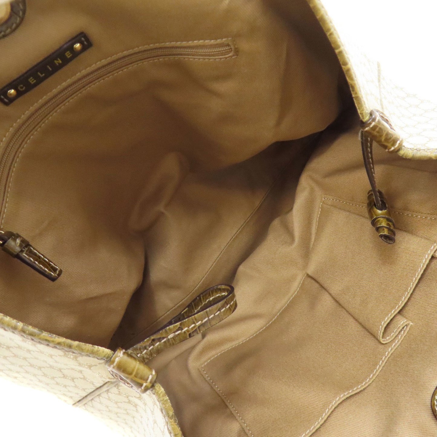 Celine Macadam Tote Bag Canvas