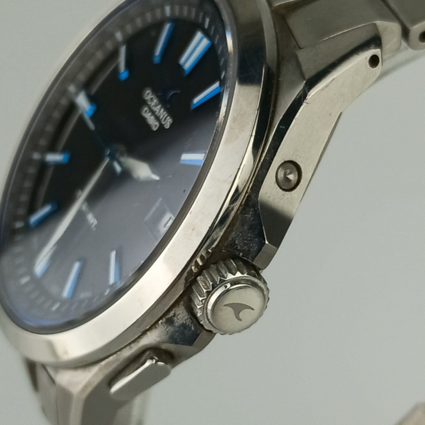 Casio Casio Oceanus Ocws1001Ajf Black Dial Ti