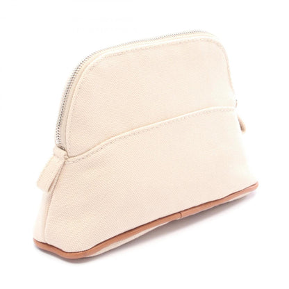 Hermes Herms Bolide Pouch 15 Mini Bag Canvas Leather