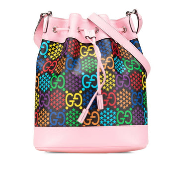 Gucci Gg Psychedelic Crossbody Shoulder Bag 598149 In Black