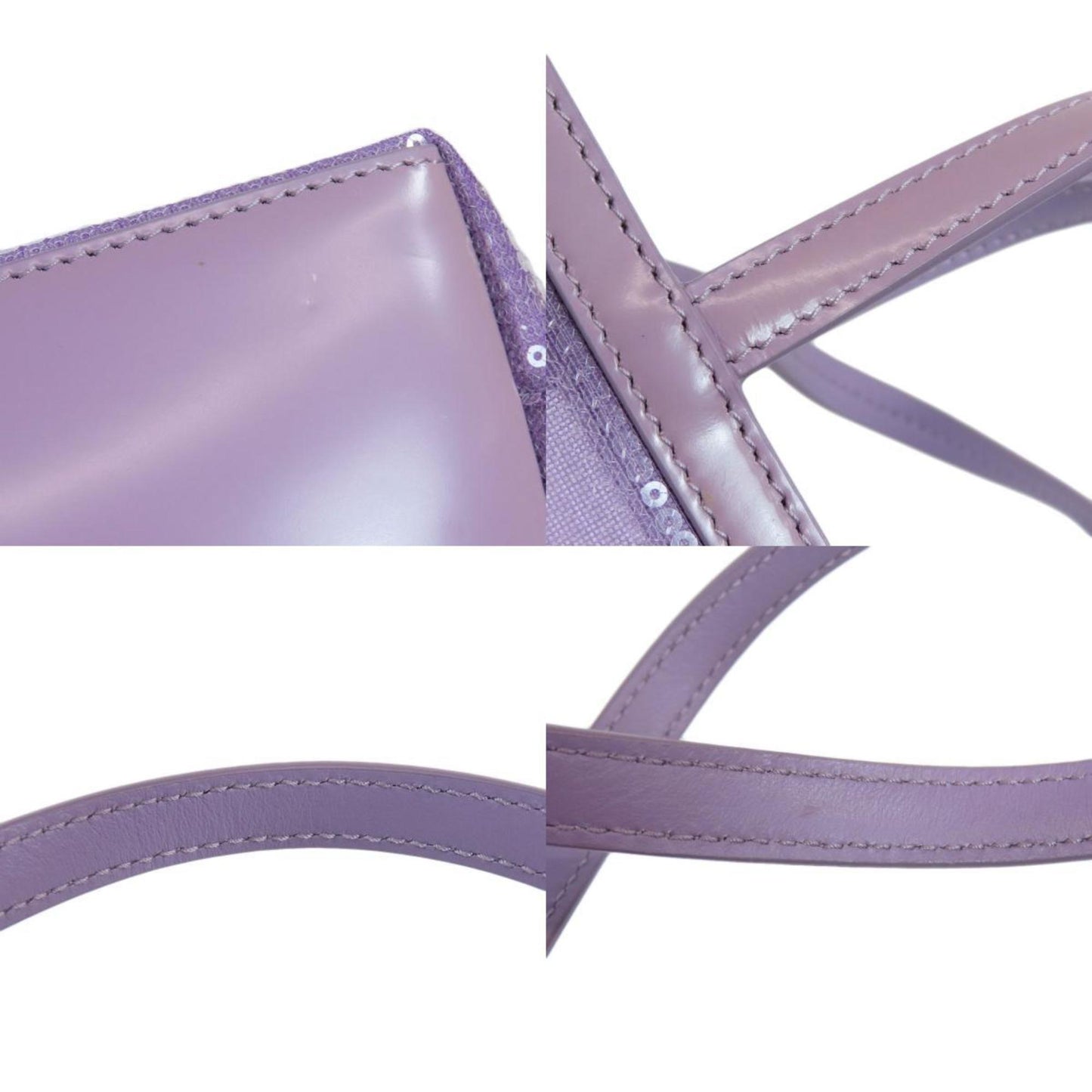 Prada Mesh Tote Handbag Sequins