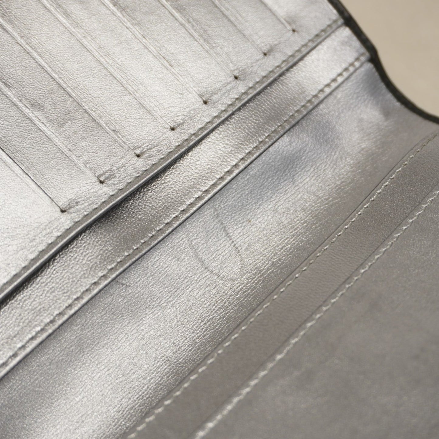 Leather Chanel Long Wallet (Bi-Fold)