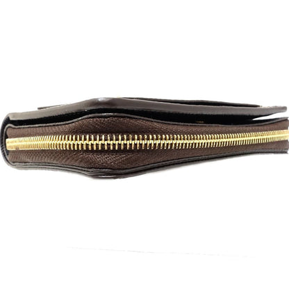 Louis Vuitton Louis Vuitton Bi-Fold Wallet M81461 Portefeuille Lou Monogram Reverse Brown 180860