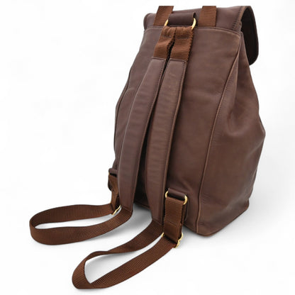 Coach Backpack Leather Brown Rucksack